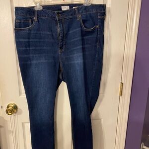 True craft highrise skinny jeans! Sz 18w! Like new!